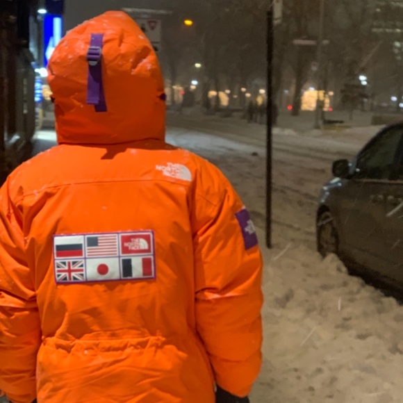 The North FaceTrans Antarctica Expedition Parka Red Orange - Picture 2 of 8